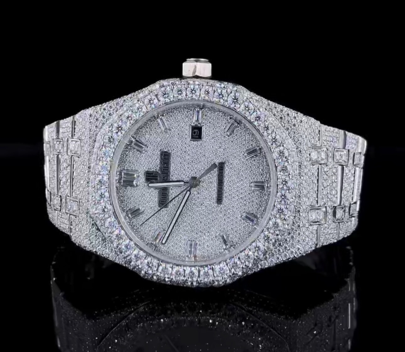 Buss down moissanite AP 41mm