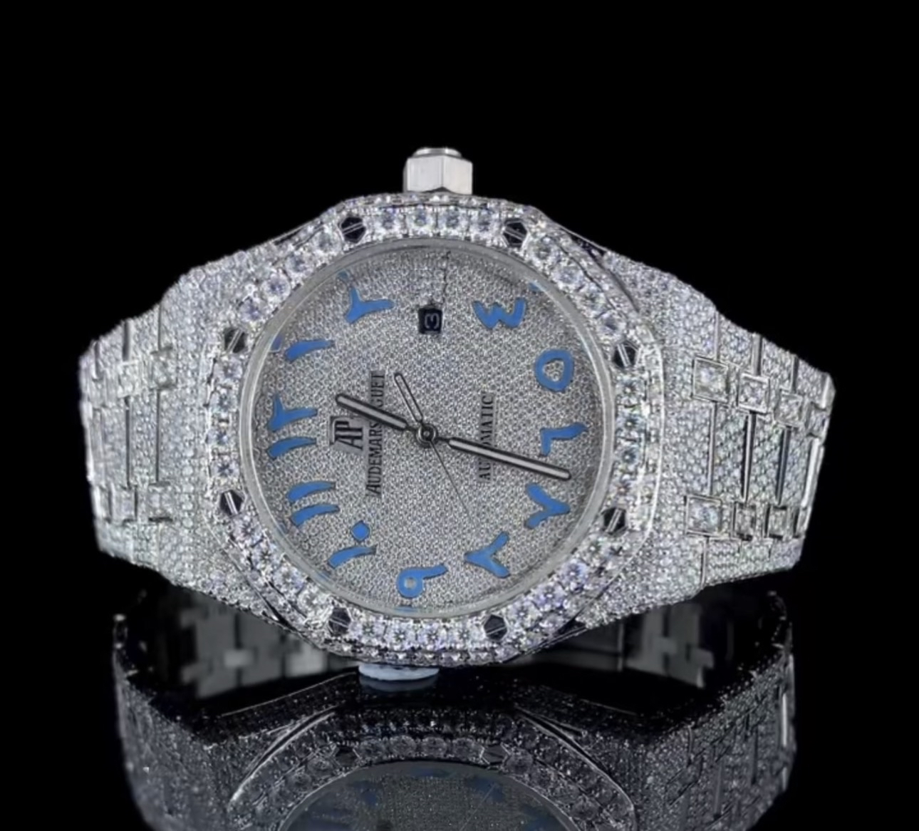 Buss down moissanite AP 41mm